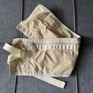 Lesportsac Neutral Beige Money Belt Fanny Pack Bag - Zipper Closure Discontinued
